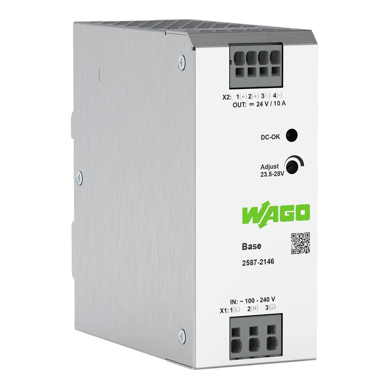 WAGO 2587-2146 Switched-Mode Power Supply 24 VDC 10 A 240 W 1-Phase