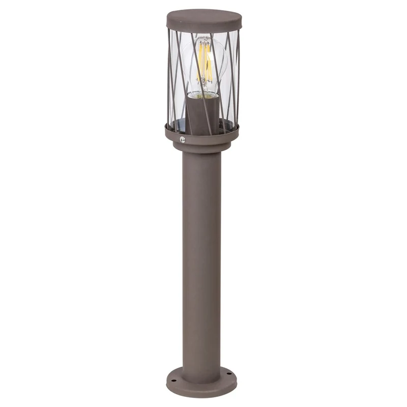 Rabalux Budapest Gartenständerlampe, IP44, Farbe: Braun, E27-Gewinde, max. 40 W, 8889