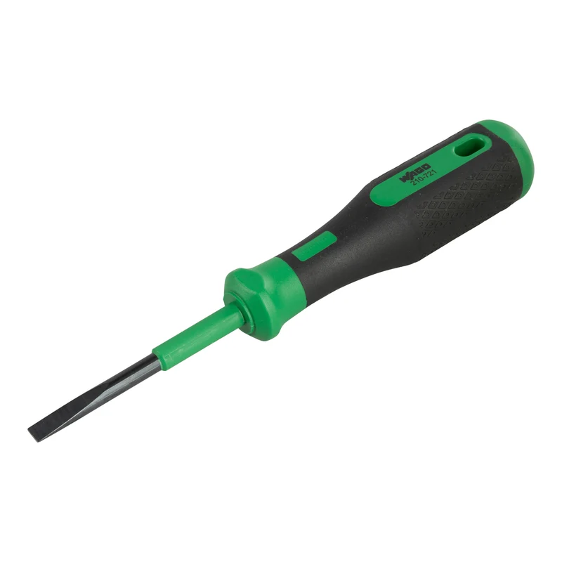 WAGO 210-721 Operating Tool Blade 5.5x0.8mm Partially Insulated Multi-Colour
