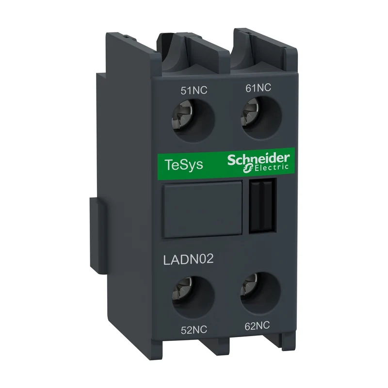 Schneider Electric LADN02 LADT4 Auxiliary contact Block, 2NC