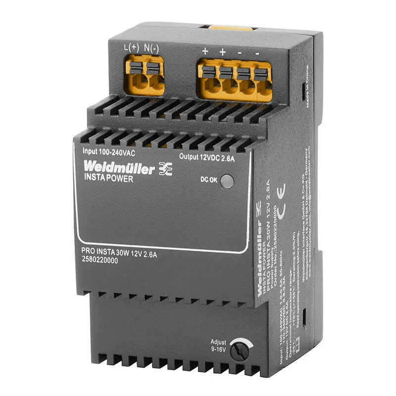 Weidmuller 2580220000 PRO INSTA Power supply switch 12V