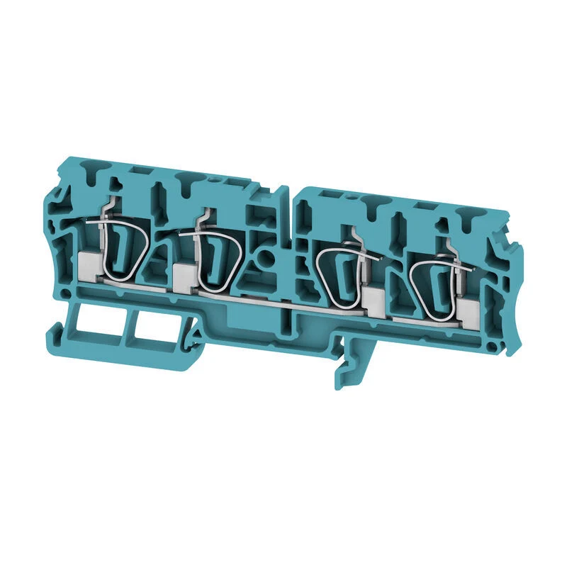 Weidmuller 7904300000 ZDU 4/4AN BL Feed-through terminal 4mm² 800V 32A, blue
