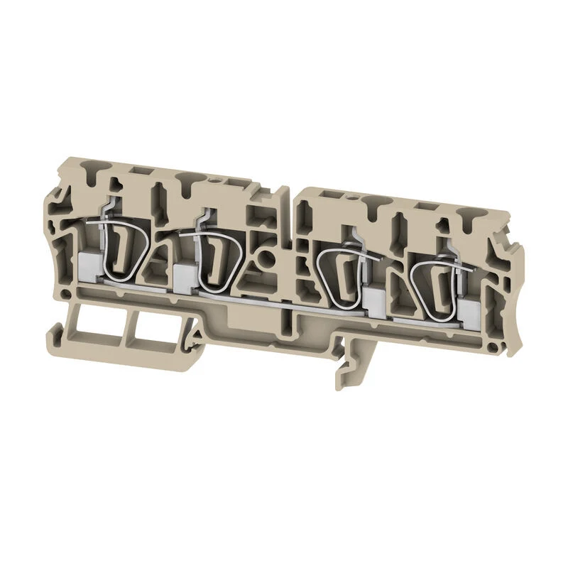 Weidmuller 7904290000 ZDU 4/4AN Feed-through terminal 4mm² 800V 32A, dark beige