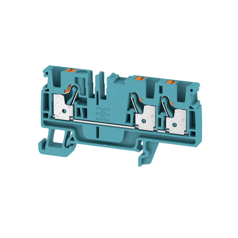 Weidmuller 2051280000 A3C 4 BL Feed-through terminal PUSH IN 4mm² 800V 32A, blue