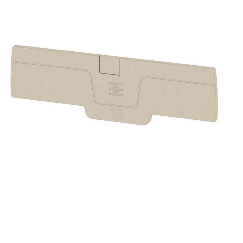 Weidmuller 1989980000 AEP DT 2,5 4C A-series end plate, dark beige