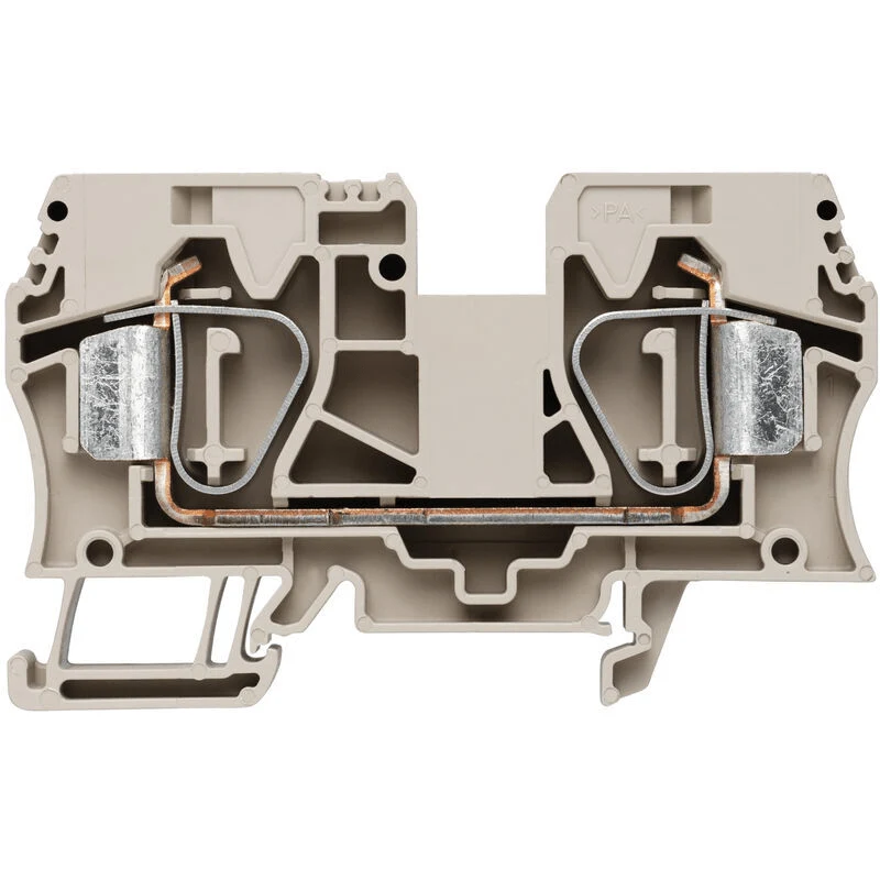 Weidmuller 1745230000 ZDU 16 Feed-through terminal 16mm² 1000V 76A, dark beige