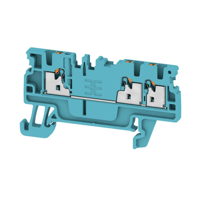 Weidmuller 1552770000 A3C 1.5 BL PUSH IN Feed-through Terminal 17.5A