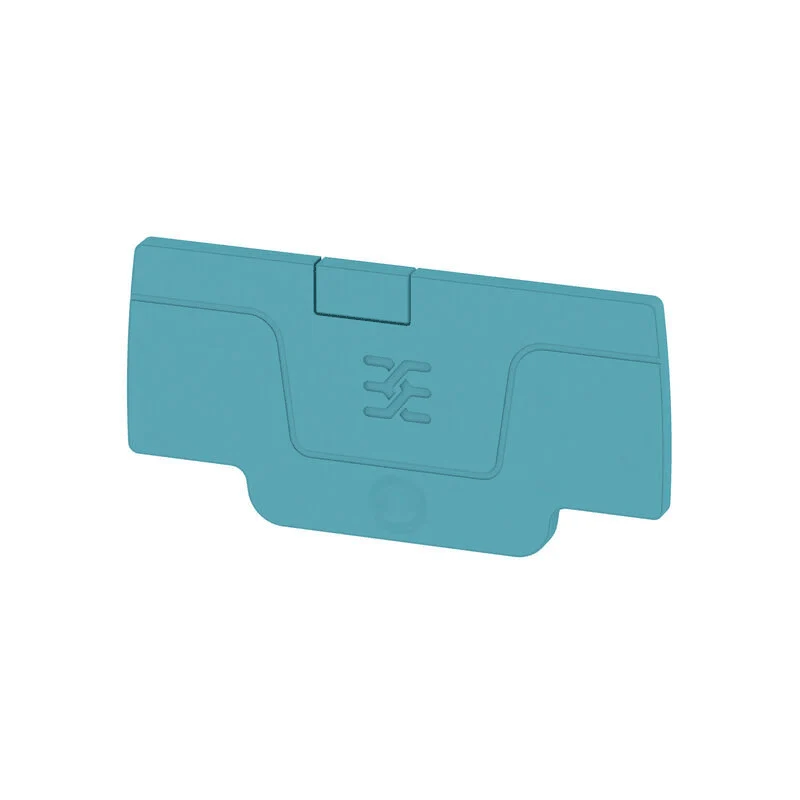 Weidmuller 1552610000 AEP 2C 1,5 BL A-series end plate, blue