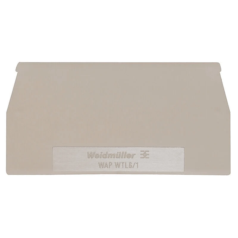 Weidmuller 1957710000 WAP WTL6/1 EN End Plate for Terminals
