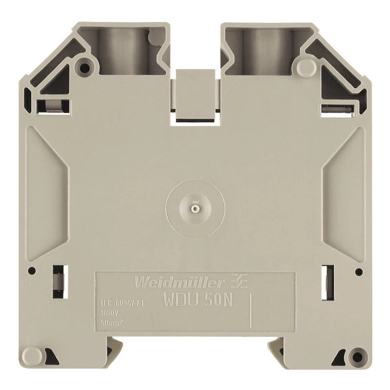 Weidmuller 1820840000 WDU 50N Feed-through terminal 50mm² 1000V 150A, dark beige