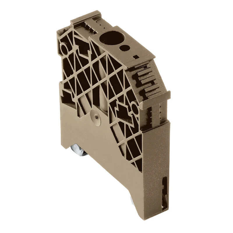 Weidmuller 1059000000 WEW 35/1 End bracket TS 35 V-2 100°C, dark beige