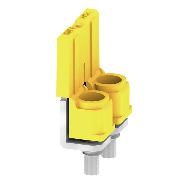 Weidmuller 1052360000 WQV 6/2 Cross-connector (terminal) 57A 7.6mm, yellow