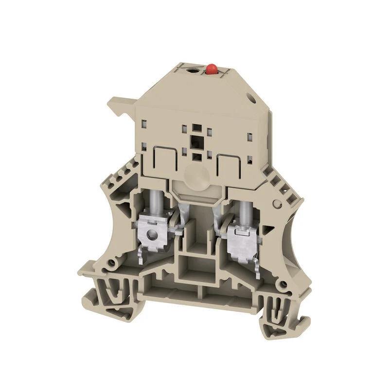 Weidmuller 1012400000 WSI 6/LD 250AC Fuse terminal 6 mm² 6.3 A 250 V, dark beige