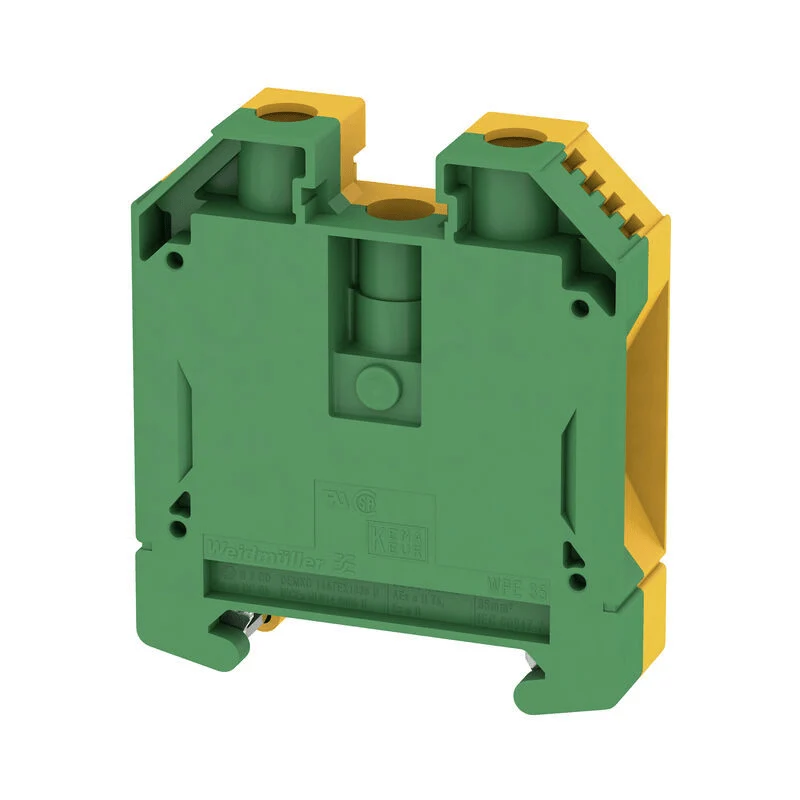 Weidmuller 1010500000 WPE 35 PE terminal 35mm² 800V, green/yellow
