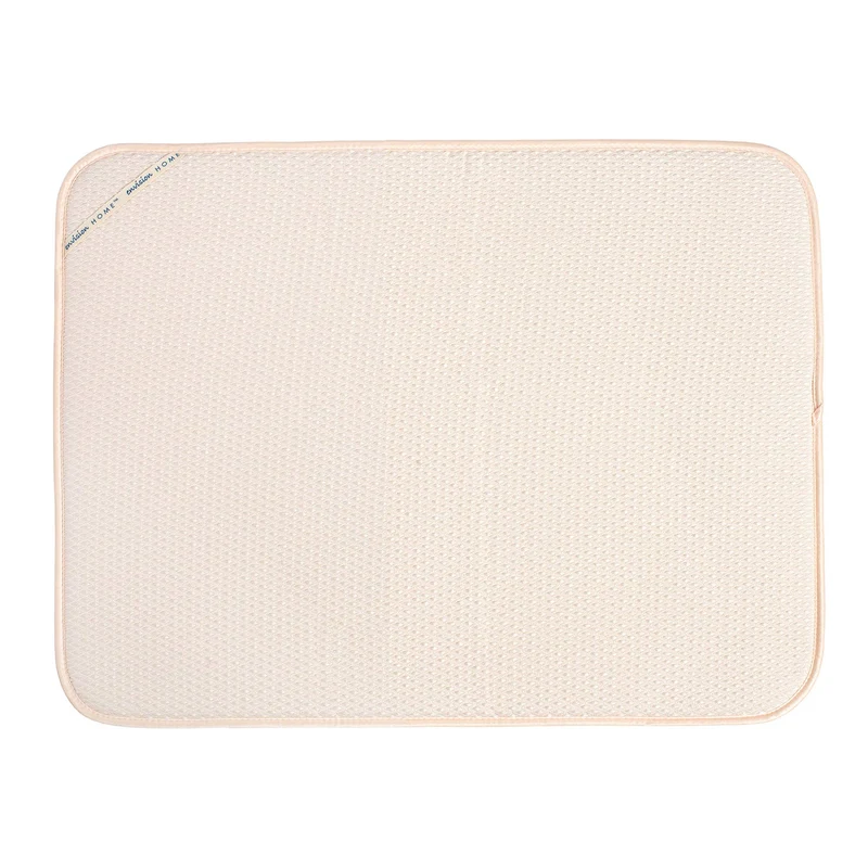 Abtropfmatte für Geschirr XL cremefarben,45,7 x 61 cm