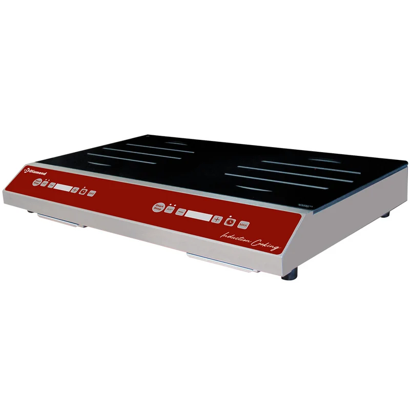 Profi Doppel-Induktionskocher 3,5 kW , Tischgerät mit Sensor-Touch, IND-2F35/DH