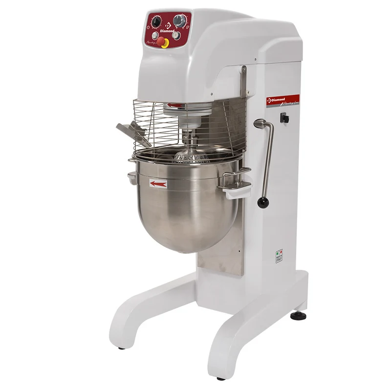Profi Planetenrührmaschine 60 Liter – Standmodell mit stufenloser Drehzahlregelung, HBM-60T/VV-230/3-