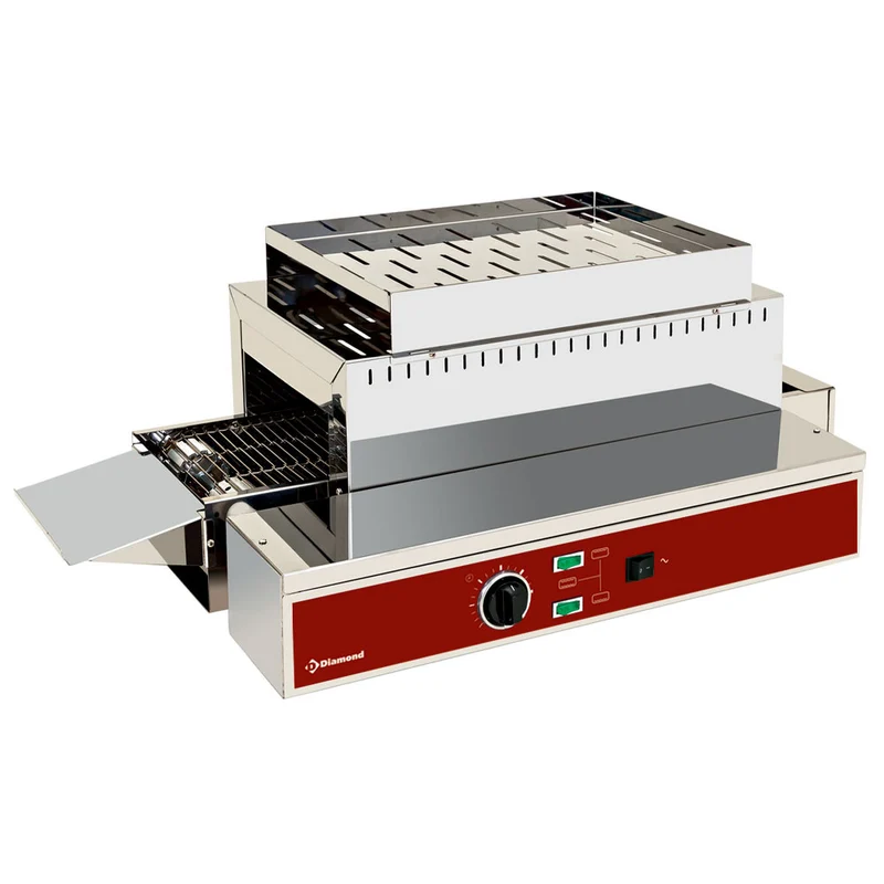 Durchlauftoaster Edelstahl , bis 1080 Scheiben/h, GPE/210