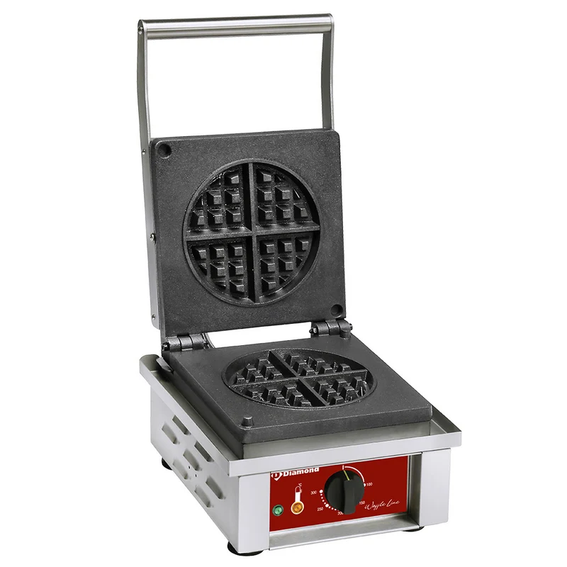 Profi Waffeleisen elektrisch für 4 Brüsseler Waffeln, GEV-4N