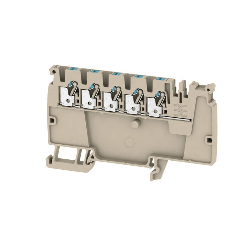 Weidmuller 1988100000 AAP12 2.5 LI BL Modular Distribution Terminals, PUSH IN, 2