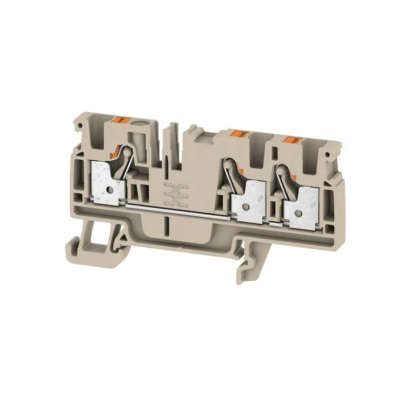 Weidmuller 2051240000 A3C 4 Feed-Through Terminal, PUSH IN, 4mm² 800V 32A Dar