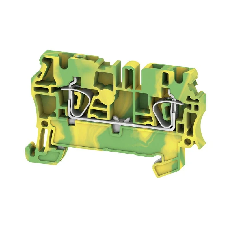 Weidmuller 1608640000 ZPE 2.5 PE Terminal, Tension-clamp connection, 2.5mm² 3
