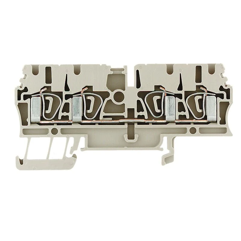 Weidmuller 1608570000 ZDU 2.5/4AN Feed-Through Terminal, 2.5mm² 800V 24A, Dar