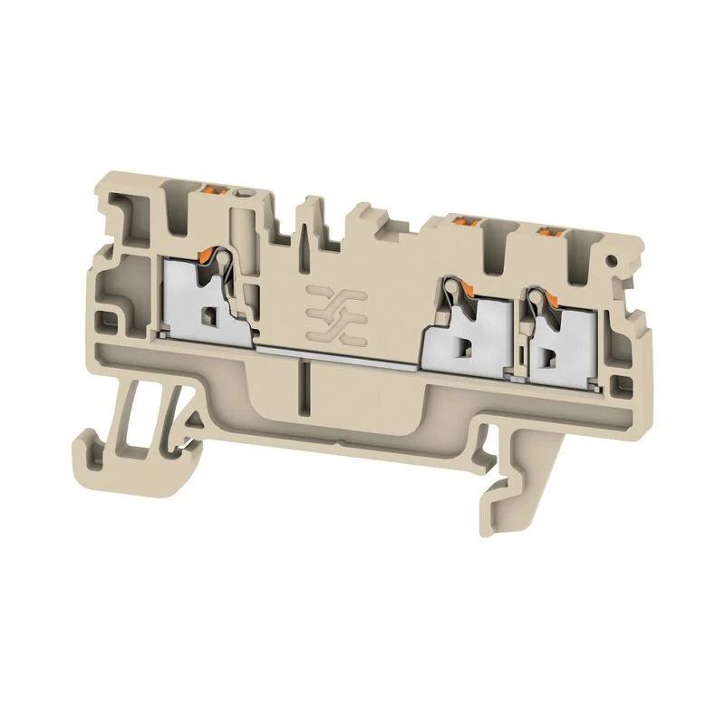 Weidmuller 1552740000 A3C 1.5 Feed-Through Terminal, PUSH IN, 1.5mm² 500V 17.