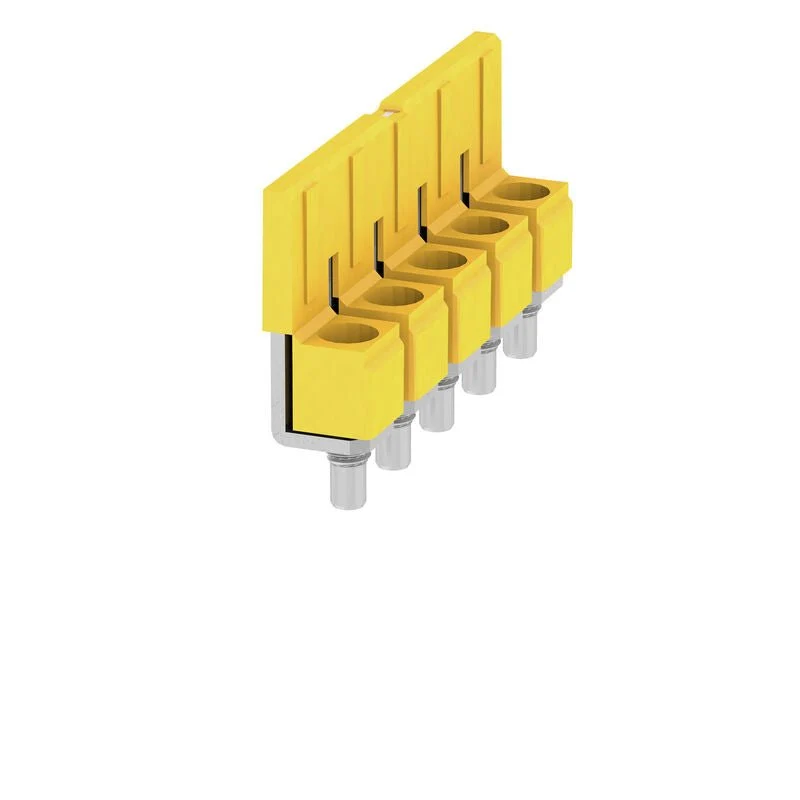 Weidmuller 1062660000 WQV 6/5 Cross-Connector (Terminal), 5P 57A Yellow, Insulat