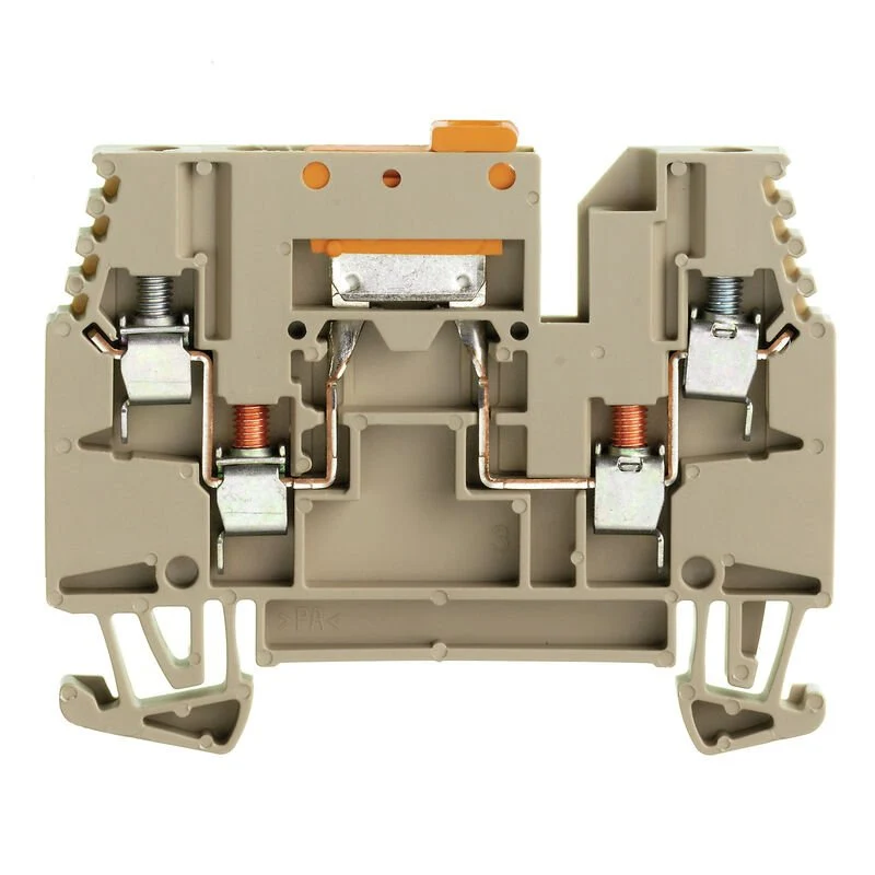Weidmuller 1039900000 WTR 2.5/ZZ Test-Disconnect Terminal, Screw Connection, 2.5