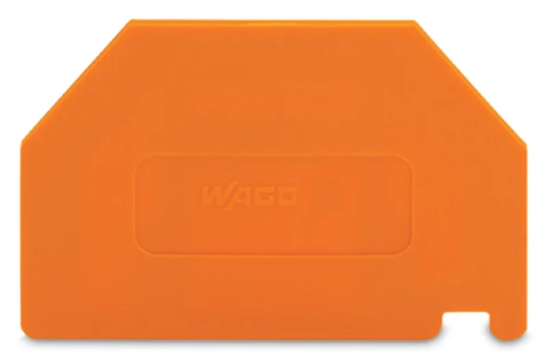 WAGO 281-322 Separator Plate 2mm Oversized Orange for 281 Series