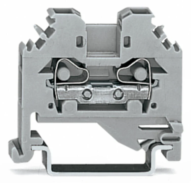 WAGO 281-101 2-Conductor Through Terminal Block 4mm² 32A Gray
