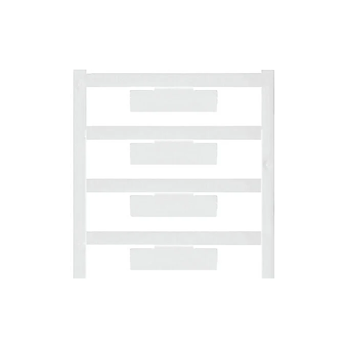 Weidmuller 1112940000 WAD 8 MC NE WS Group Markers, Cover 33.3 x 8mm, White