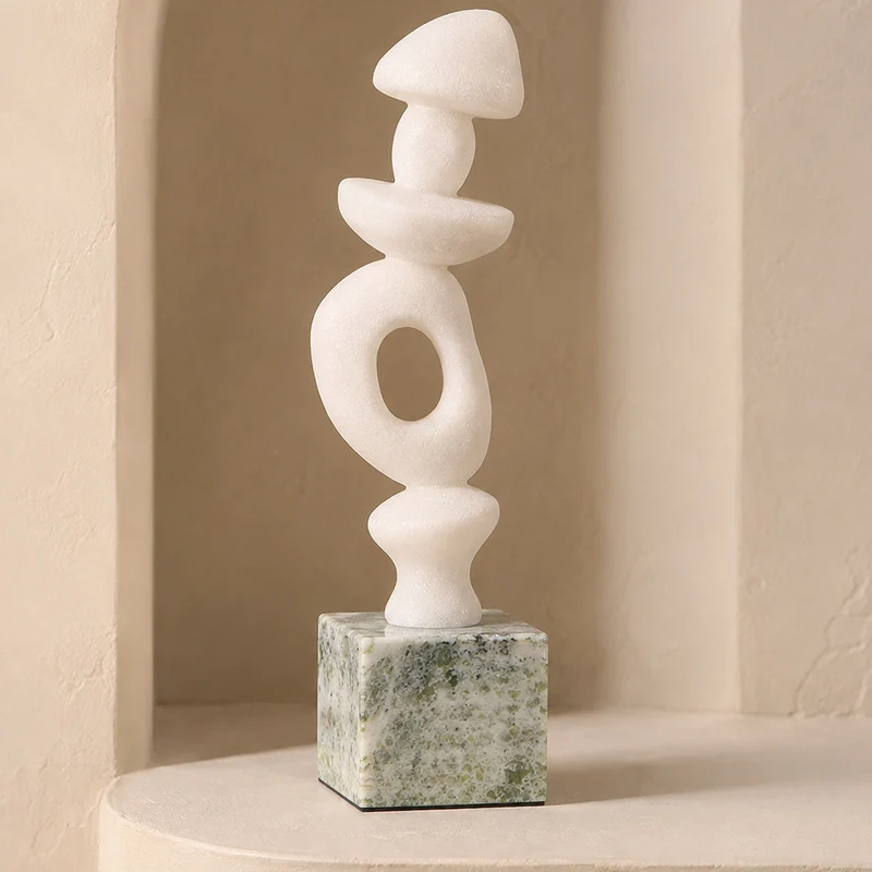 Abstrakte Künstlerische Dekorative Skulptur