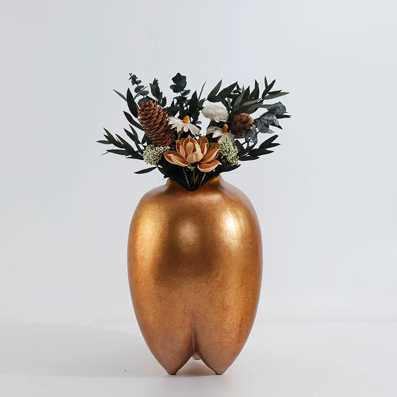 Abstract Künstliche Keramikvase