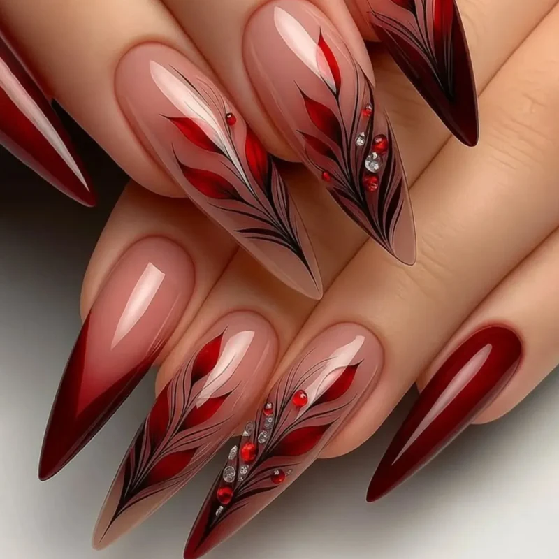 Elegante Stiletto-Nagelverlängerungen Karnz 1789713533