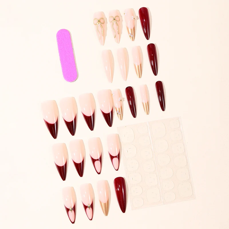 Elegante Stiletto-Nagelkunstverlängerungen Karnz 1789713103