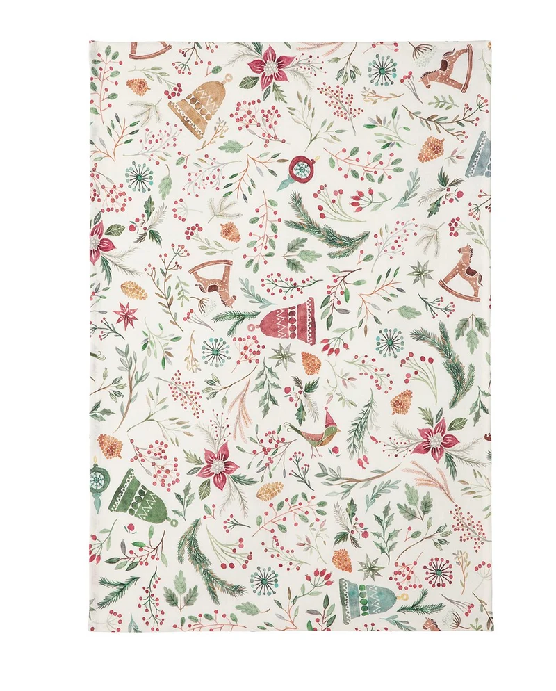 Geschirrtuch Leinen 50x75 cm CHRISTMAS ~ Weihnachten