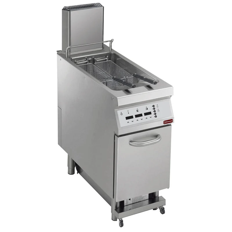 Profi Gas-Standfritteuse 23L mit automatischer Ölfilterung, G22/F23CEHA4-S