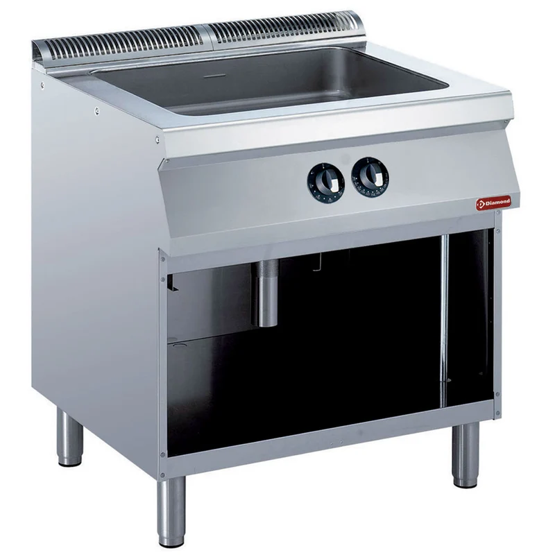 Gas-Multifunktionsbräter 22 Liter , 14 kW , B 800 mm, G17/SCGA8-N