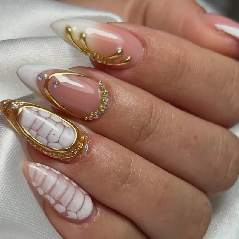 Elegantes dekoratives Gel-Nagelkunst-Set Karnz