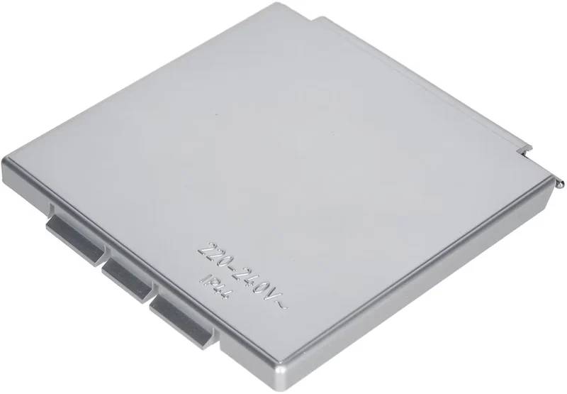Carbest Ersatzdeckel für CEE-Eingangs-Steckdose – quadratisch, weiss, 100 × 100 mm