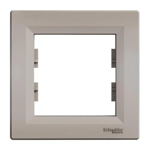 Schneider EPH5800169 Asfora 1 Gang Cover Frame Bronze