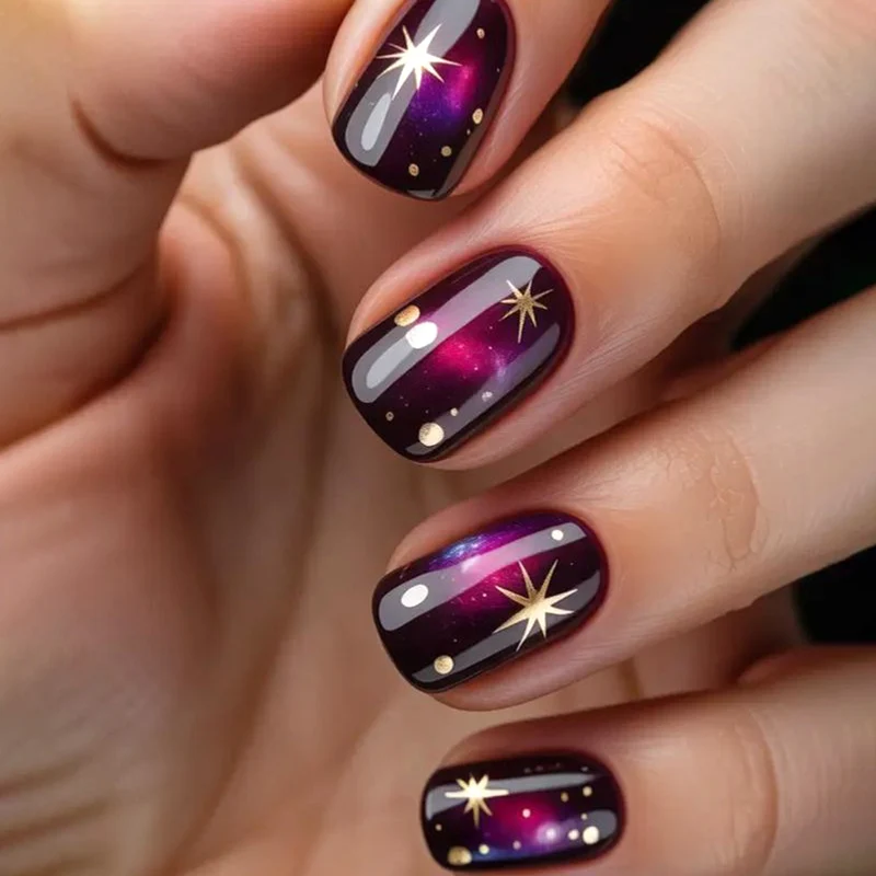 Celestial Glam Nagelkunst Karnz