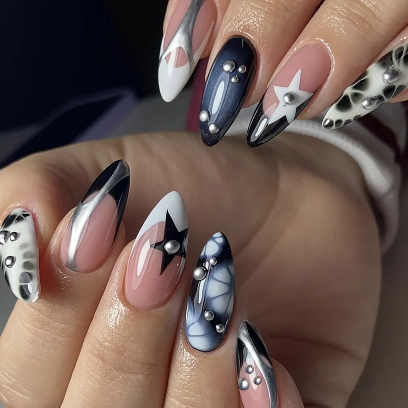 Künstlerische Stiletto Nagelverlängerungen Karnz 1789713373