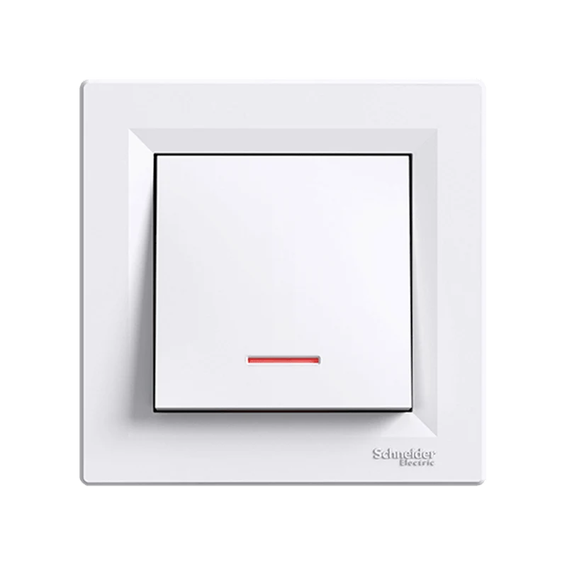 Schneider EPH1500121 Asfora Lamp Switch 10AX 250V White