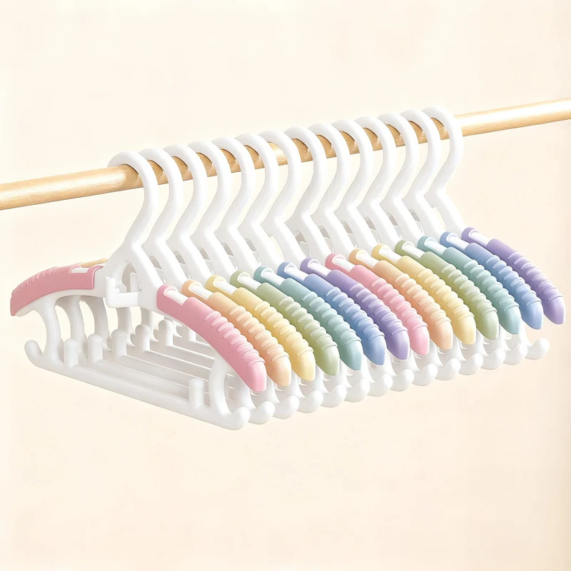 Kinderkleiderbügel, ausziehbar, 4-stufig verstellbar
