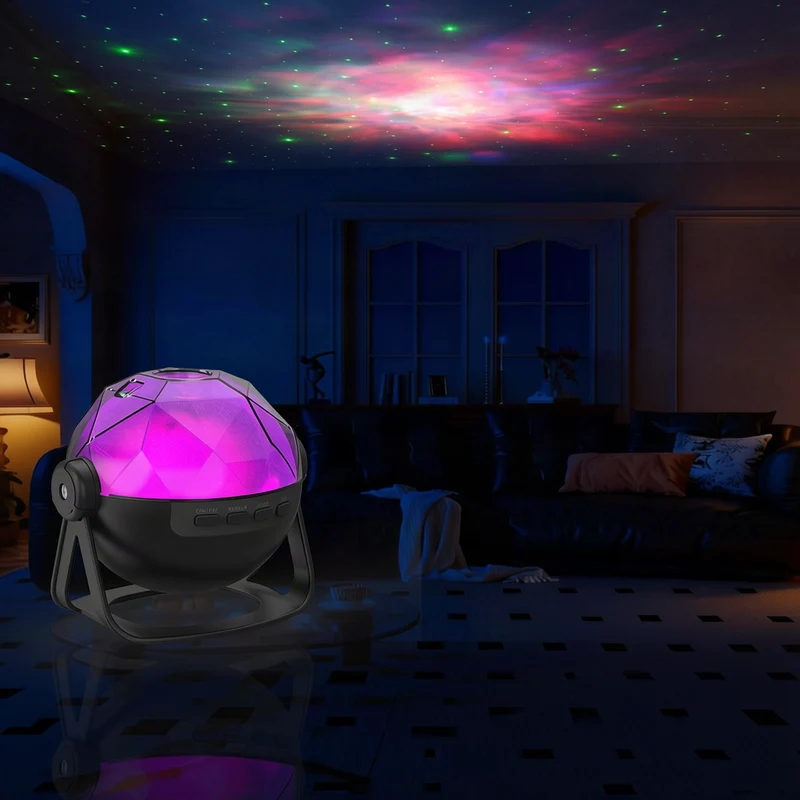 LED-Sternenhimmel-Projektionsleuchte mit Fernbedienung