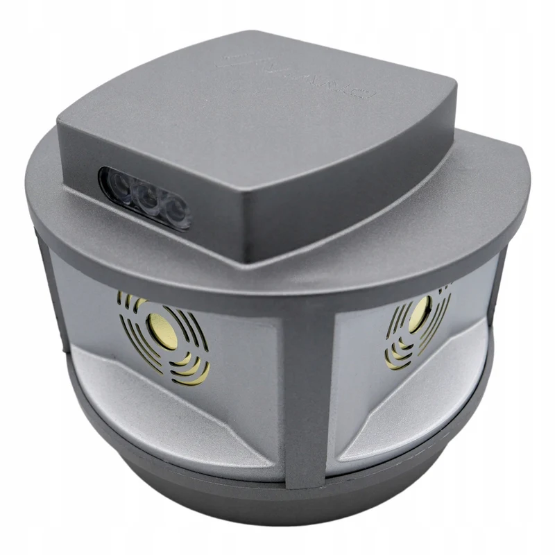 Drahtlose Nagetierabschreckung Marder Mäuse Viano, IP44, 4Ah Li-Ion Akku, LED Modus, Trio