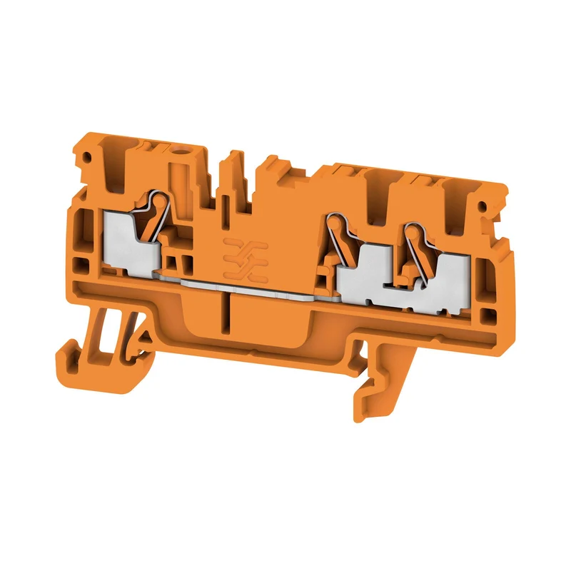 Weidmüller 1521830000 A3C 2.5 OR Feed-Through Terminal Block, PUSH IN, 2.5mm²